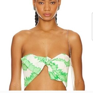 New Rhode Toni Top in watercolor zig zag XL NWT